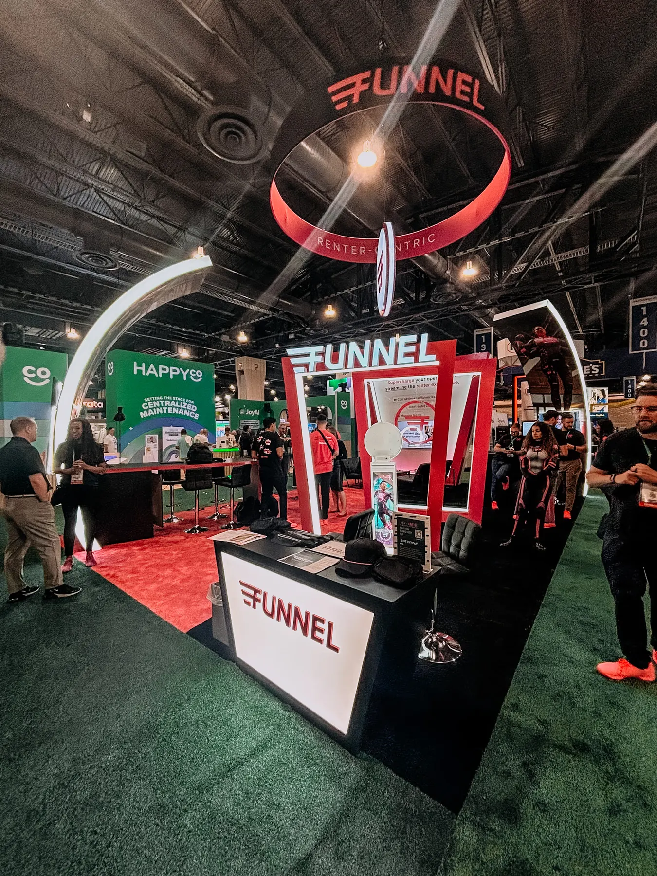 Convention trade show booth