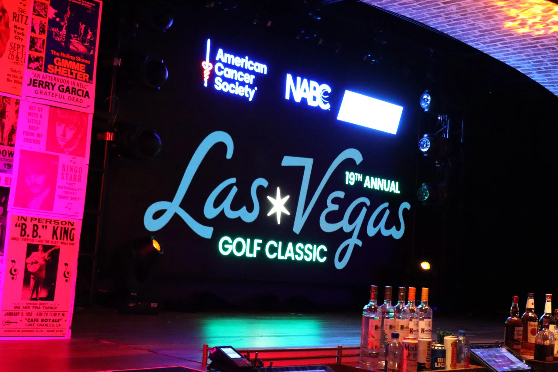 Las Vegas Golf Classic awards stage