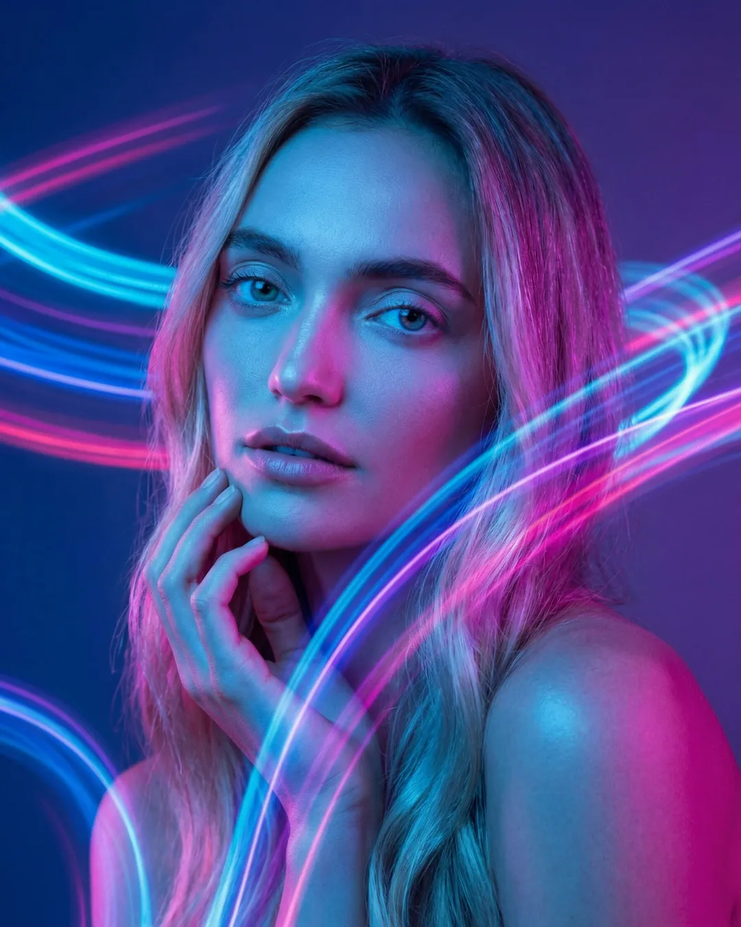 Light Leak Portrait